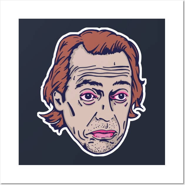 Steve Buscemi - Original Fanart Design Wall Art by DankFutura